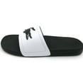 thumbnail image 3 of LACOSTE Croco Slide 319 4 Women | Black/White (738CFA0056) (7, Black/White), 3 of 3