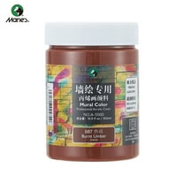 Professional Acrylic Paint 500ml (16.9Fl Oz Bottles)-Burnt Umber,Non Toxic Acrylic Paint No Fading Rich Pigment for Adults Artists Canvas Crafts Wood Painting,Large Surface Coverage