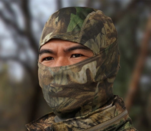 Camouflage Balaclava Face Mask Ski Hunting Motorcycle REAL WOODLAND CAMO by