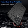 thumbnail image 3 of Slim Fit Phone Case for Motorola Moto G72, Rugged Shield Phone Case with Military Grade Shockproof Protection and Camera Lens Protection Cover for Moto G72, HD Black, 3 of 16