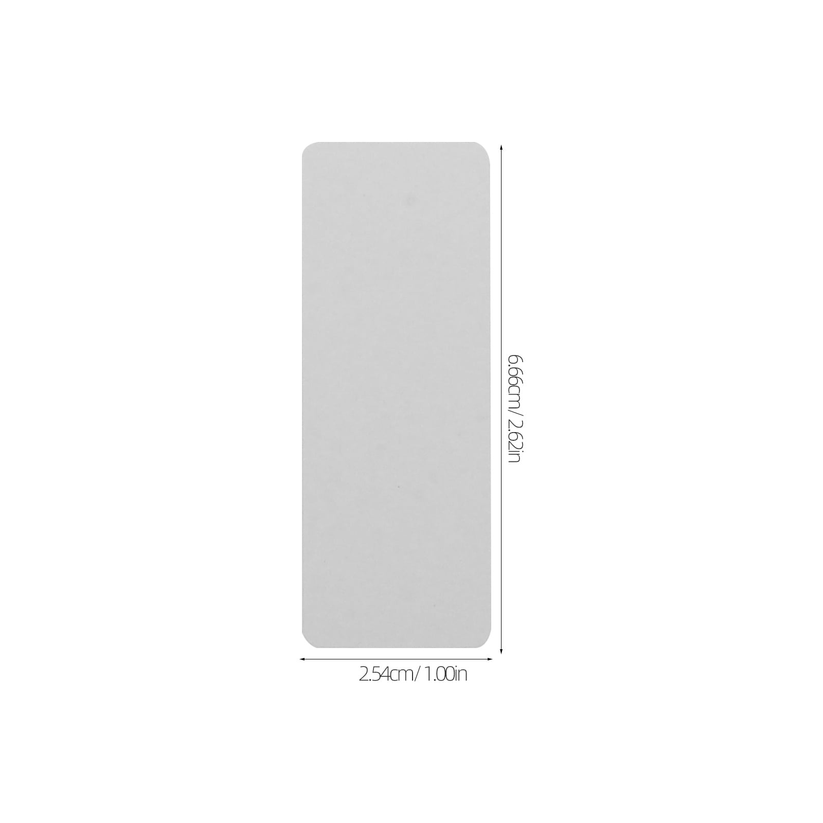 BESTYASH 100Pcs White Paper Sticker Labels for Printer Mailing Packing Strong Adhesion Address Labels