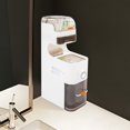 thumbnail image 6 of Storage Cabinet Slim Bathroom Storage Cabinet Movable Bathroom Storage Organizer, 6 of 20