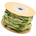 thumbnail image 6 of FUTUREORYY Artificial Green Leaf Ribbon for Crafts and Floral Strings 1 Roll Braided Polyester 19.7*0.2in, 6 of 8