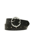 thumbnail image 2 of Time and Tru Women's Multi Loop Strong Belt, Black, 2 of 2