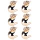 thumbnail image 5 of uds Clips para zapatos botas que combinan con todo hebilla parte superior decoración para fiesta de boda accesoriosHW15 puntera de hierro, 5 of 5