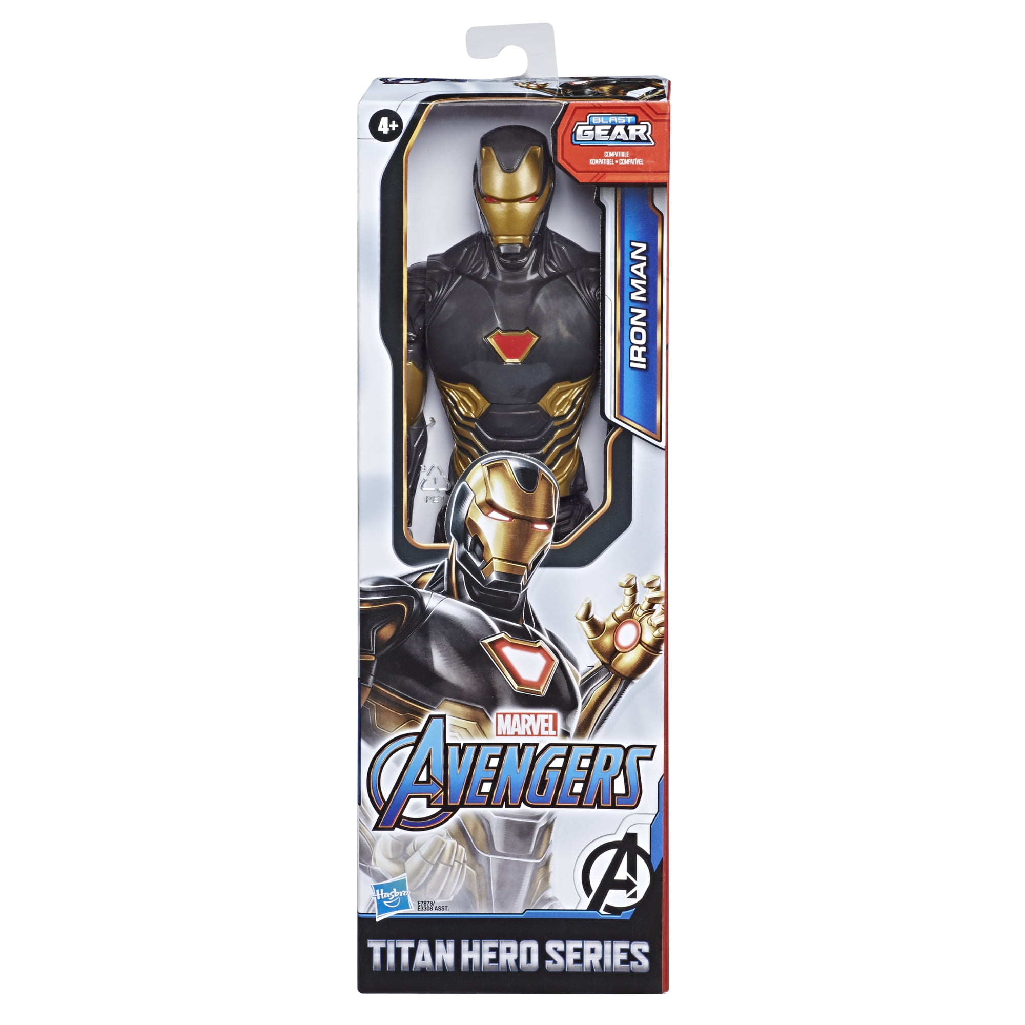 AVN TITAN HERO FIGURE BLK GOLD IRON MAN