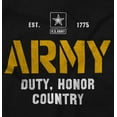 thumbnail image 2 of US Army Est 1775 Duty Honor Country Women's T Shirt Ladies Tee Brisco Brands S, 2 of 5