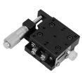 thumbnail image 2 of Black Anodized  Linear Guide X Linear Stages Accuracy: 0.01mm Fine-tuning Linear Stages Testing Equipment For Production Machinery, 2 of 8