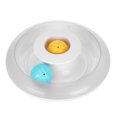 thumbnail image 3 of Ymiko Cat Turntable Toy Cat Durable Roller Track Ball Plaything With Two Colorful Balls, 3 of 8