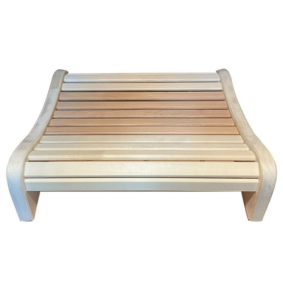Headrest Pillow Craftsmanship Smooth Surface Curved Cushion Neck Supporting Sauna Accessories Head Support Workmanship Stem Room Supplies Wood Pad