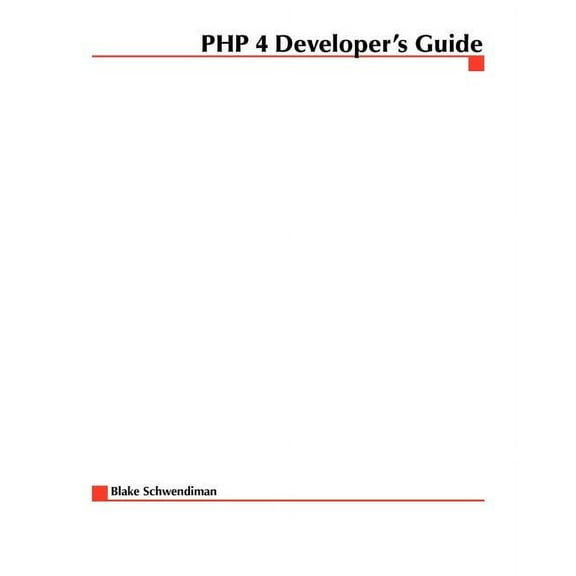 Application Development PHP 4 Developer's Guide, (Paperback)