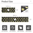 thumbnail image 3 of Yayeee Faucet Mat for Kitchen Sink 14.7" Diatomite Long Splash Guard Pad, Black Volleyball Pattern, 3 of 7
