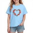 thumbnail image 2 of hengsof T-shirt Imprimé à Manches Courtes pour Enfants, 2 of 3