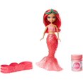 thumbnail image 1 of Barbie Dreamtopia Bubbles ‘n Fun Mermaid Doll - Red Cherry, 1 of 8
