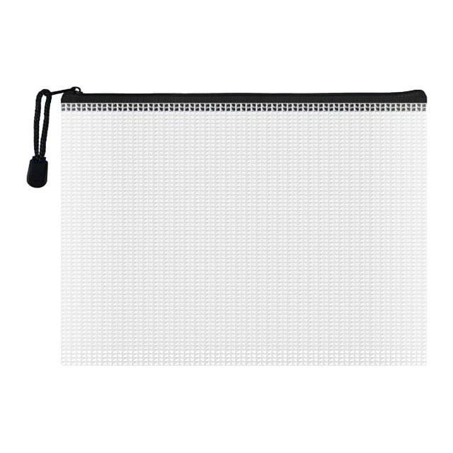 5 Pack Mesh Zippered Document File Folders A5 Organizer Pouch For School Supplies And Craft Storage 5PCS