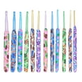 thumbnail image 3 of Crochet Hook Set, Crochet Hooks Multiple Sizes Comfortable Ergonomic Aluminum  For Gifts For Crochet Accessories For Beginners 12 Animal Pattern OPP Bag, 3 of 8