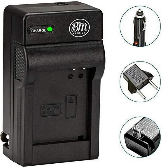 Big Mike'S Electronics Bm Premium Dmw-Bcj13 Battery Charger For Panasonic Lumix Dmc-Lx5 Dmc-Lx7 Digital Cameras Battery_Charger