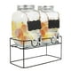 thumbnail image 1 of Juego De Dispensadores Bebidas 4 Litros Colorhome Base Metal, 1 of 7