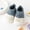 Navy, variant on RTKFRFLM Baby First Walker Shoes Mesh Soft Sole Non- Floor Socks Sneakers Pink 6-9 Months