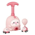thumbnail image 3 of Balloon Launcher Toy Car Kids Inertial Power Ball Cart with Pump Power Launcher Toy Set Aerodynamic Cars Balloon Launcher Car Toy Set Balloon Car Toy with Pump Car Set Cover Set, 3 of 3