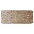 thumbnail image 1 of Tan Kitchen Mat, Soft Colored Circles and Dots in Different Sizes Bubble Shapes Artistry, Plush Decorative Kitchen Mat with Non Slip Backing, 47" X 19", Tan Pale Purple Cream, by Ambesonne, 1 of 1