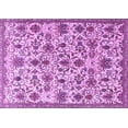 thumbnail image 1 of Ahgly Company Indoor Rectangle Persian Purple Traditional Area Rugs, 2' x 4', 1 of 4