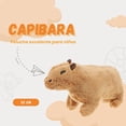 thumbnail image 2 of Mastery Brand Peluche de Capybara Realista - Capibara Suave y Adorable Regalo para Ninos y Ninas en Color Cafe; Juguete de Peluches Animalito Tierno Kawaii Esponjoso y Relleno, 2 of 6