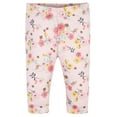 thumbnail image 3 of Gerber Baby Girls Pants, 2-Pack, 3 of 7