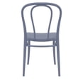 thumbnail image 5 of Victor Resin Outdoor Chair Dark Gray, 5 of 5