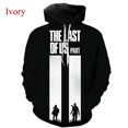 thumbnail image 3 of Sudadera con capucha con estampado 3D de The Last Of Us Part II para hombre y mujer, estilo hip hop, informal, de gran tamaño, 3 of 5