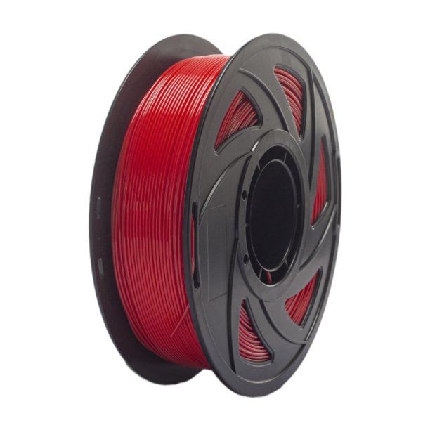 Accesorio de filamento para impresora 3D, resistente a la humedad, compatible con la mayoría de impresoras, gran resistencia. Rojo