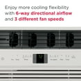 thumbnail image 2 of Frigidaire 6,000 BTU Window Room Air Conditioner up to 250 Sq Ft, White, 2 of 8