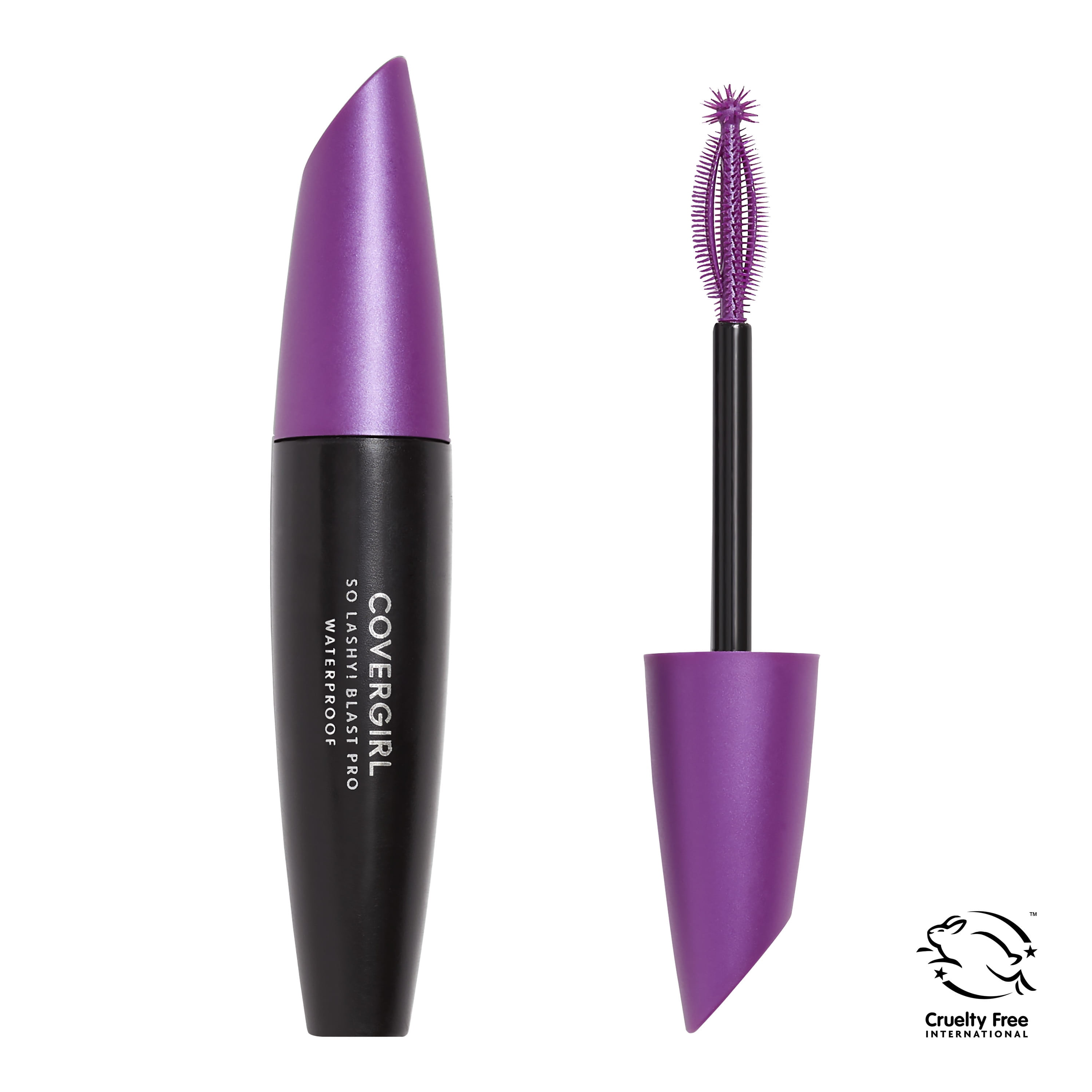 2 PACK COVERGIRL So Lashy! blastPRO Waterproof Mascara, Extreme Black