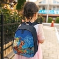 thumbnail image 6 of Scooby Doo Backpack, Casual Bookbag, Lightweight Durable Daypack, 12.6x9.4x5.9 Inch, 6 of 6