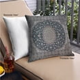 thumbnail image 2 of Ahgly Company Outdoor Square Traditional Throw Pillow, 18 inch by 18 inch, 2 of 6