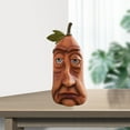 thumbnail image 4 of 2 unids Cabaza Estatua Estatuil Estatuil Resina sanía Decoración del Porche Yard Yotijar Hombre de calabaza de Halloween, 4 of 10