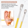 thumbnail image 4 of Unique Bargains Ears Wax Removal Kit Tool 10 Pcs Yellow, 4 of 6