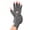 Gray, variant on ATJIA Sport Compression Gloves for Women Men Fingerless Hand Compression Gloves Outdoor Running Gloves for Typing Driving and Work