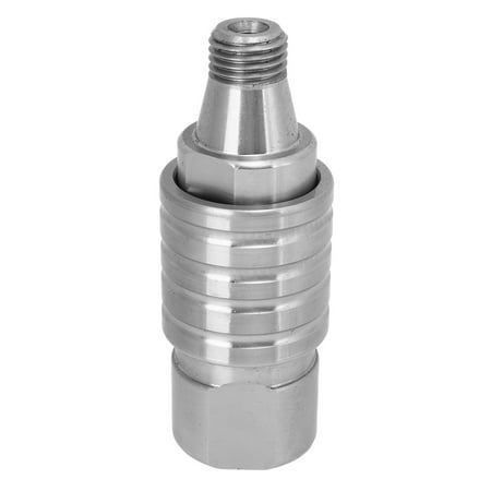 

Wet Drilling Machine Connector Silver Widely Compatible Easy Disassembly Steel High Hardness M22 Water Drill Quick Connector For Replacement