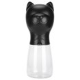 thumbnail image 4 of Alimentador de agua al aire libre para mascotas de 480 ml, taza para beber portátil para mascotas, botella de agua para cachorros, taza para beber, color negro, 4 of 5