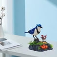 thumbnail image 6 of Yotijar 1 Piece Voice Control Bird Toy Talking Moving Chirping Bird Holiday Party Decor Blue, 6 of 8