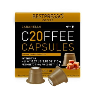 Café capsules Compatibles Nespresso espresso caramella intensité n° 6  CARREFOUR SELECTION