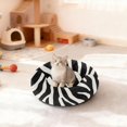 thumbnail image 3 of Pet Bed Pet Mat Cozy Removable & Washable Comfort For Cats And Dogs Zebra Stripes, 3 of 8