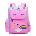 thumbnail image 5 of Mochila de unicornio para niños y niñas de primero, segundo y tercer grado, de gran capacidad, transpirable, con protección para la columna vertebral, ligera y resistente al agua., 5 of 5