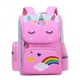 thumbnail image 4 of Mochila de unicornio para niños y niñas de primero, segundo y tercer grado, de gran capacidad, transpirable, con protección para la columna vertebral, ligera y resistente al agua., 4 of 5