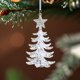 thumbnail image 4 of Fiudx Ofertas y liquidaciones Árbol de Navidad, decoración de hierro, adornos de copos de nieve, colgantes, decoración de escenas de ambiente navideño, 4 of 6