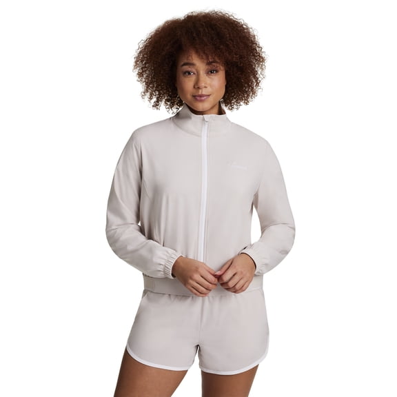 Reebok Women's and Women's Plus Courtside Full Zip Jacket, Sizes XS-4X