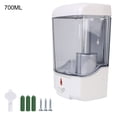 thumbnail image 7 of Automatic IR Sensor Soap Dispenser Touch-free Lotion Pump Touchless Liquid for Kitchen Bathroom 700ml Wall-Mount (2pcs), 7 of 7