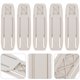 thumbnail image 4 of 10 juegos de soportes para enchufes, organizador de pared para regletas de enchufes, soporte colgante, 4 of 5