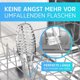 thumbnail image 4 of Homerr Portabotellas Portavasos Escurridor Inserto para lavavajillas Sin rayones Uso versátil Apto para alimentos Fácil de instalar Ahorra espacio Escurridor Portabotellas de acero inoxidable para, 4 of 8
